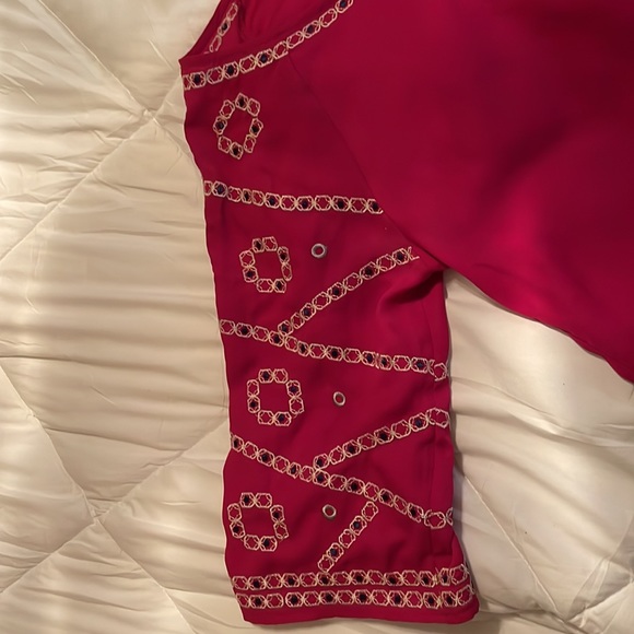 Franscescas pink patterned blouse - Picture 2 of 3